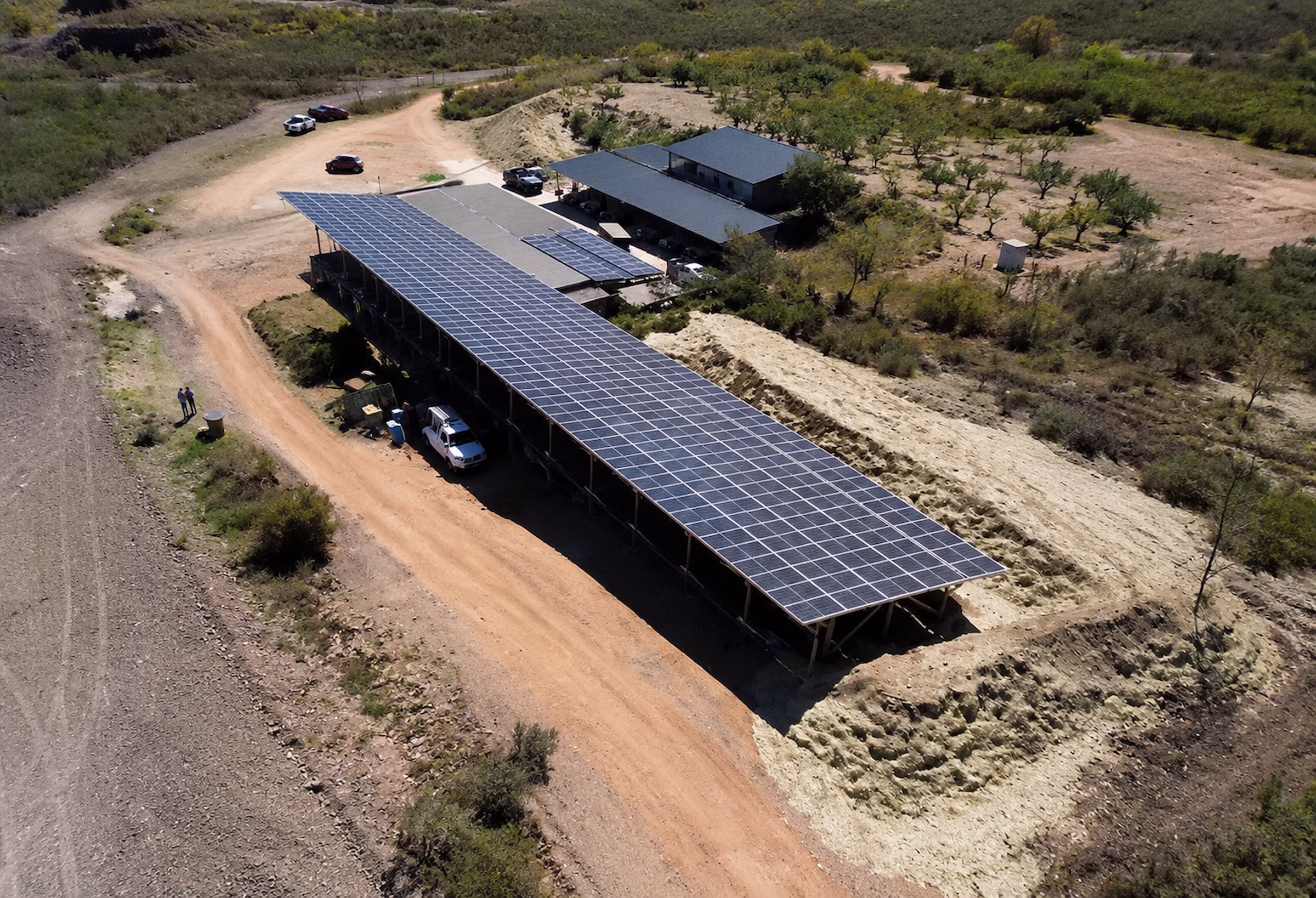 Gondwana Private Game Reserve solar plant, Western Cape